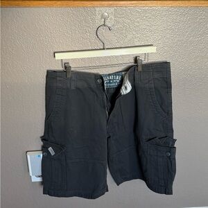 Signature by Levi Strauss Black Men's Cargo Shorts